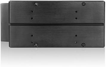 iStarUSA Group 2x5.25 to 3x3.5 SAS Cage (BPN-DE230SS-SILVER)