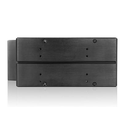 iStarUSA Group 2x5.25 to 3x3.5 SAS Cage (BPN-DE230SS-SILVER)