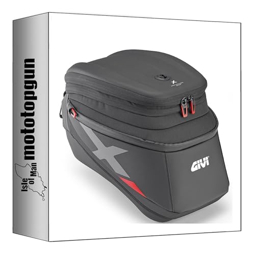Sacoche réservoir tanklock Givi XL04B : finies les rayures sur votre Suzuki Hayabusa 1300