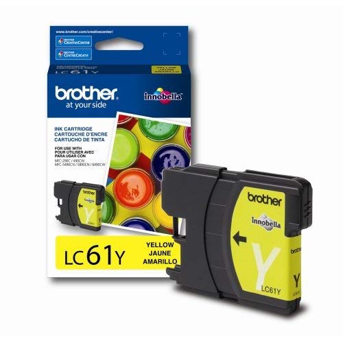 Amazon.com: Brother Internacional Brother lc61-y – Cartucho de impresión ( LC61Y) - : Productos de Oficina
