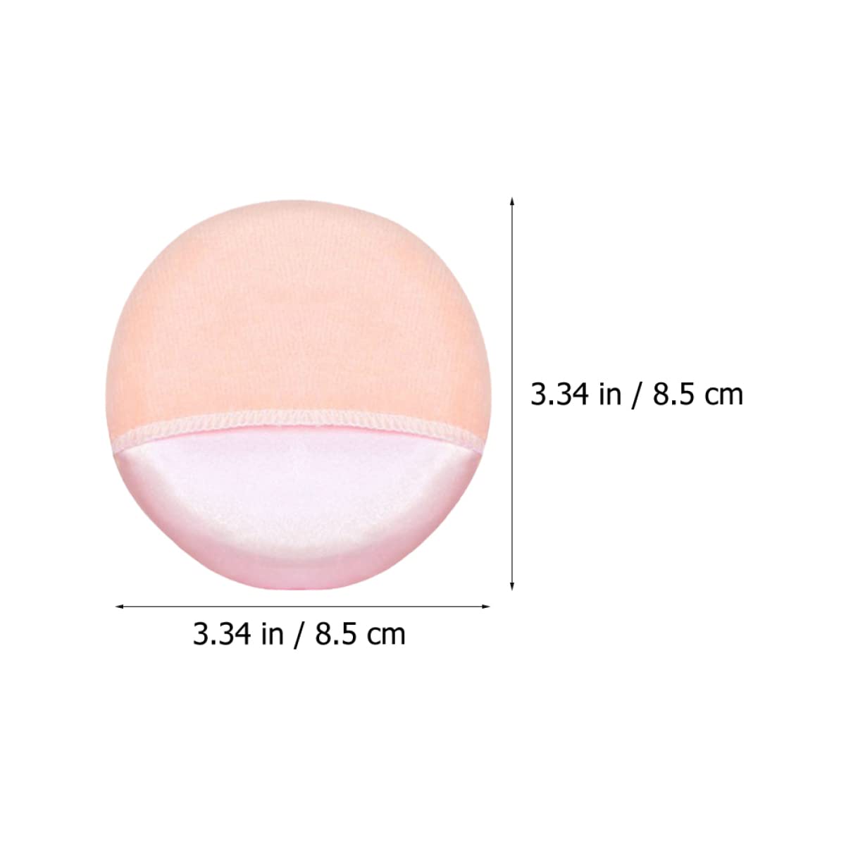 FRCOLOR 60pezzi Spugnetta Fondotinta Morbida e Lavabile Per Applicazione Make up Puff Per Polvere Con Sensazione Delicata e Skin-friendly Per Donne