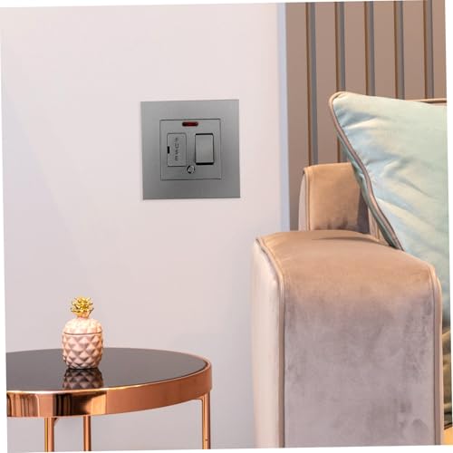 Interruptor de pared alta durabilidad de PC con fusible 13A seguro 3