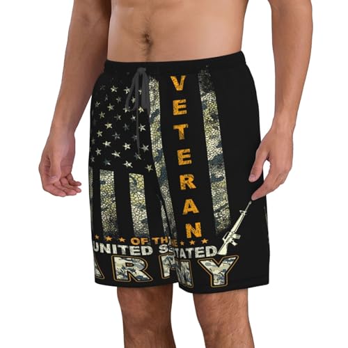 American Flag Motocross Dirt Bikes Men's Quick Dry Swim Trunks Summer Beach Board Shorts Swimming Swimwear2