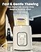 Bottle Warmer, GROWNSY 8-in-1 Fast Baby Milk Warmer with Timer for Breastmilk or Formula, Accurate Temperature Control, with Defrost, Sterili-zing, Keep, Heat Baby Food Jars Function
