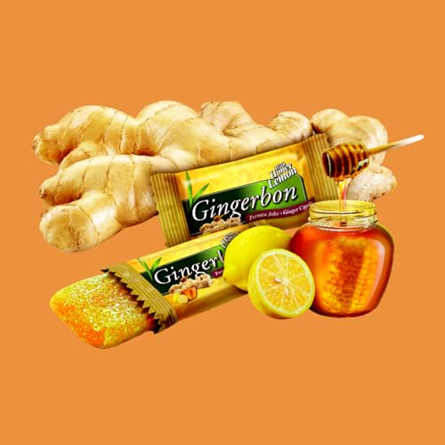 GINGERBON - Ingwer Honig Zitrone Bonbons - (1 X 620 GR)