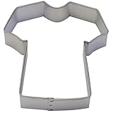 Tee Shirt Tin Cookie Cutter 3.5 B0862 by CookieCutter.com