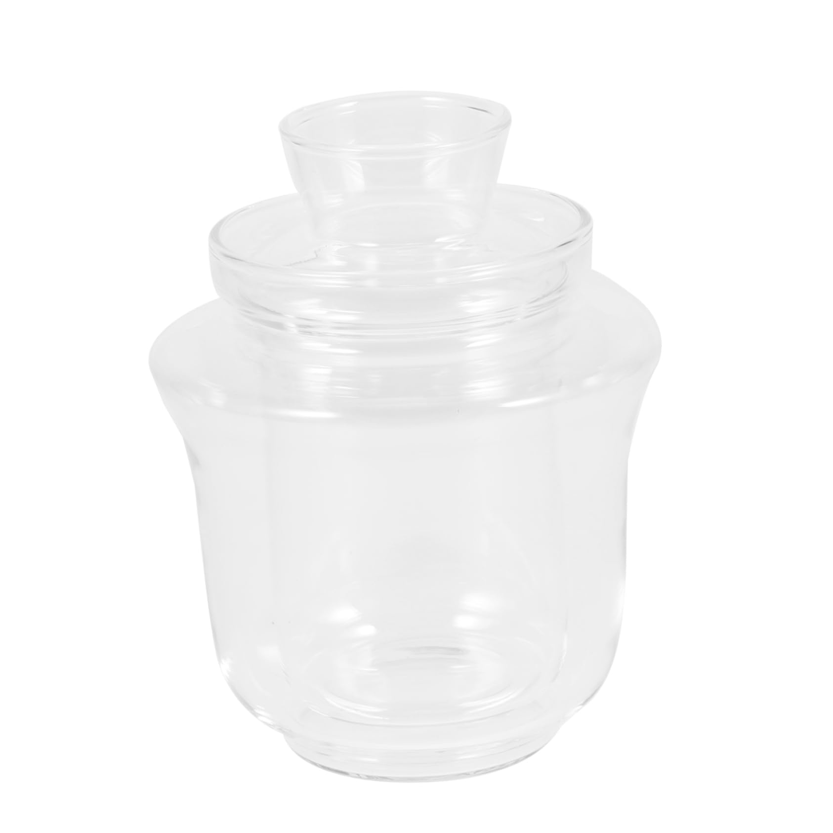 Hemobllo 1set Design Sake and Wine Warmer - Glass Tea Pot Lid Convenient Beverage Warmer for Home and Gatherings
