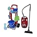 Produktbild Theo Klein 6074 Putzwagen und Staubsauger I Kinder-Sauger im Miele-Design I Besenwagen inkl. Eimer, Wischmop, Sprühflasche u.v.m. I Maße: 22 cm x 39 cm x 70 cm I Spielzeug für Kinder ab 3 Jahren