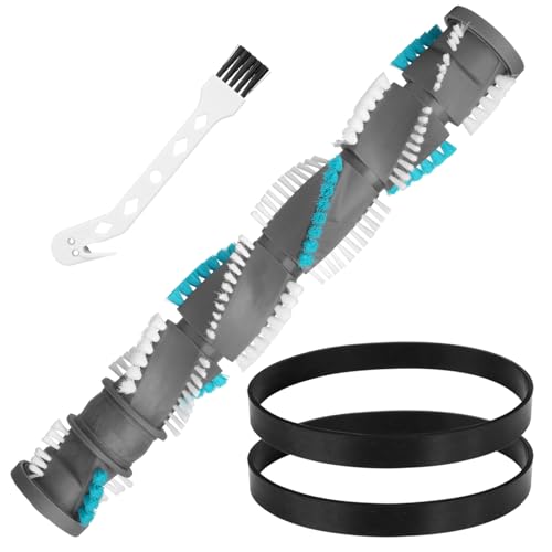 Image of Brush Roll & 2 Vacuum Belts Replacement for Bissell 2191 2191U 2191X 1700 17003 17004 1701 1739 1739R 1240 12401 12B1 PowerForce Helix (Turbo) Upright Vacuum Series, Replace Parts 2038072