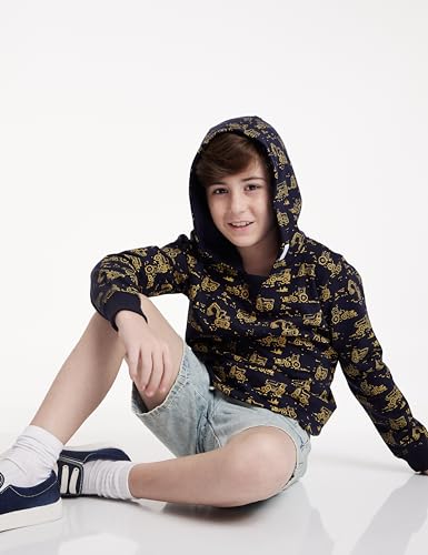 Image of Amazon Brand - Jam & Honey Boys Lightweight Sweatshirt