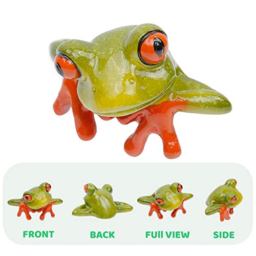 Cogeek 3D Peep Frog Funny Car Stickers Rearview Mirror Computer Ornaments (B) #TOP2