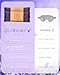 Weighted Eye Mask for Sleep, Yoga, Meditation, Lavender Eye Pillow Heated for Headache, Sinus, Dry Eyes Relief, Moist Heat Mask Purple Relaxation Gifts for Women (Purple)