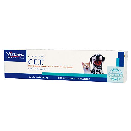 Kit 02un Cet Pasta Dental Enzimática 70g Cada - Virbac