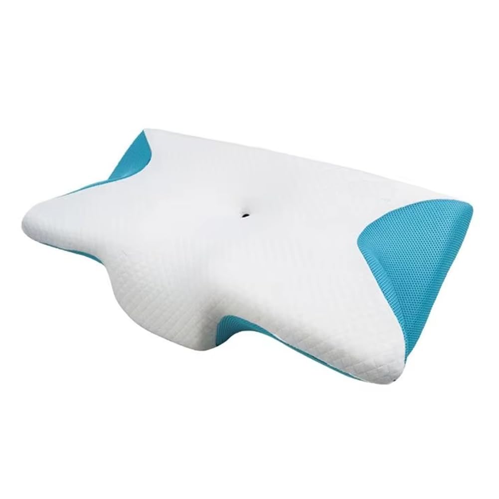CTRLZS Foam Neck Pillow Ergonomic Adjustable Foam Neck Pillow Contour Odorless Sleep Pillow for Side Sleeper Bed Pillow