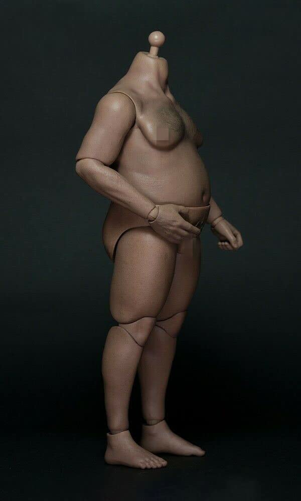 Amazon.co.jp: 12インチの男性フィギュアモデル 胸毛を備えた1/6