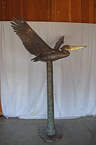 Estatua de Bronce de Pelícano a Tamaño Real miniatura 4