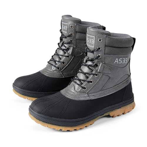 Men's Waterproof Snow Boots for Winter: Provide Excellent Warmth and Waterproofing. Perfect for Winter Adventures.