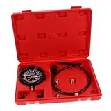 Cabilock Negativdruck Vakuumprüfgerät Satz Präzise Auto Vakuum Haltemessgeräte Mit Doppel Skala Zifferblatt Korrosionsbeständig Geeignet Für Vakuumpumpen Und Vakuumsysteme