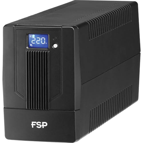 FSP iFP 2000 gruppo di continuitĂ (UPS) A linea interattiva 2000VA / 1200W, 2x Schuko, 2x IEC, LCD touch screen, la tensione portata di ingresso 162-290 VAC onda sinusoidale (auto-sensing) simulato