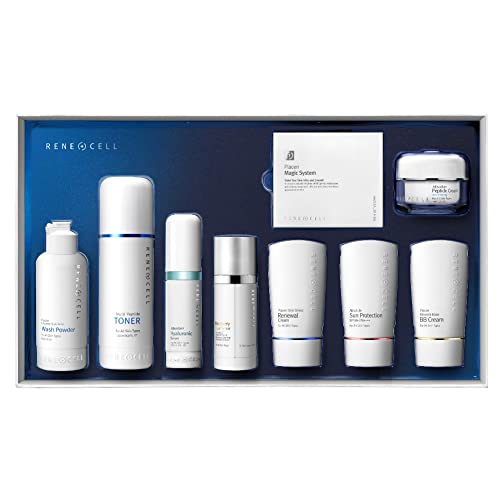 RENECELL Ultimate Skincare Collection (10EA) Full Set - New Package for All Skin Types