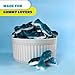 Blue Sharks Gummy Candy - 2 Pound Bulk Bag of Blue Raspberry Shark Gummies - Fun Candy for Buffets, Beach Parties, Goody Bags and Ocean Themed Events