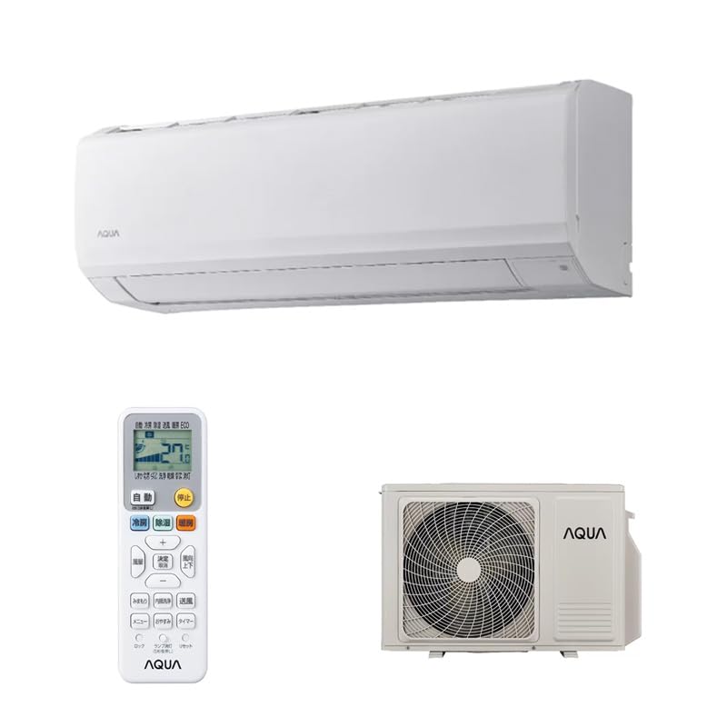 Amazon | AQUA アクア AQA-JS226A-W ホワイト ルームエアコン 6畳