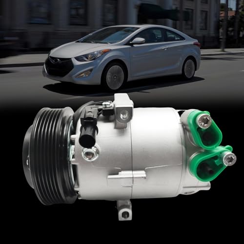 Image of Air Conditioner AC Compressor with Clutch Fit for Hyundai Elantra 1.8L 2013