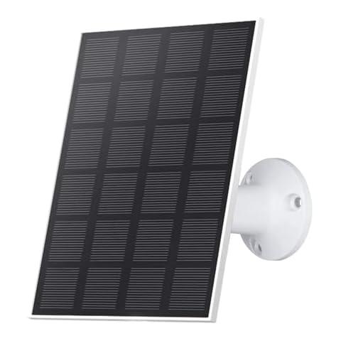 XVIM 3W Solar Panel, 6V Type-C Solar Panel, IP66 Waterproof Solar Panel with 9.8ft Cable, Compatible with Security Camera Wireless Outdoor Cover