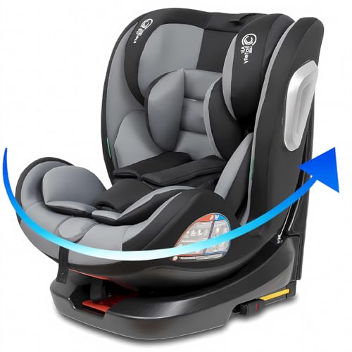 I-Size Silla de Coche ISOFIX 360° (40-150 cm, 0-12 años)