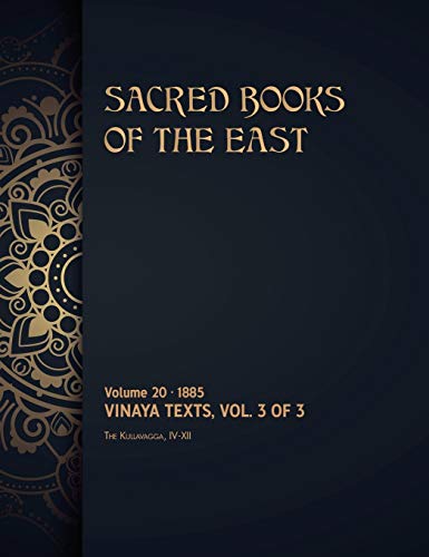 Vinaya Texts: Volume 3 of 3 (20)
