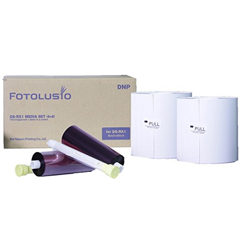 Kit Carta + Ribbon DNP Fotolusio DS-RX1 MEDIA SET