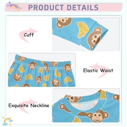 Cotton Pajamas Set 2 Piece Soft Comfy Pjs Long Sleeve Lounge Sleepwear4