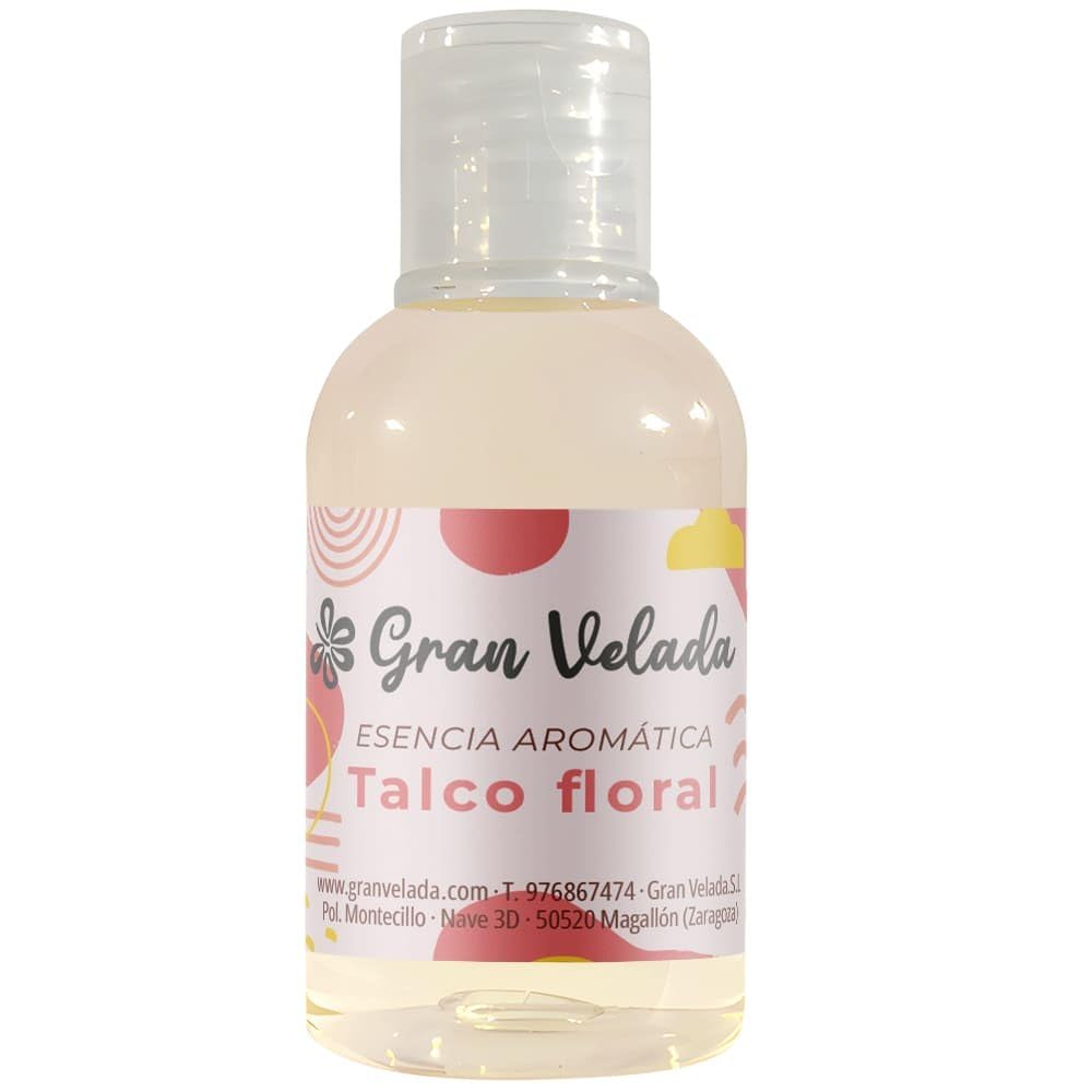 Esencia Talco Floral 1 Litro | Aroma Floral Empolvado con Toques Cítricos para Perfumes y Cosméticos | Concentrada, Versátil y Exquisita