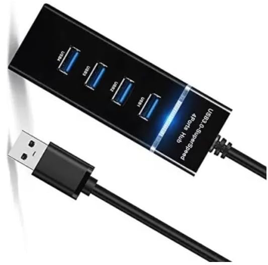 BSVR Mini USB HUB 4.0 Port SuperSpeed 3.0 Led Indication for PC, Laptop, Computer Pendrive, Mouse, Keyboards, Camera, Mobile, Tablet, TV Etc (Working) All Windows and USB Product_M92-picture-23