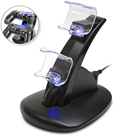 Beastron PS4 Controller Charging Station, PS4 Controller Charger for Sony PlayStation 4 PS4/PS4 Pro/PS4 Slim Controllers