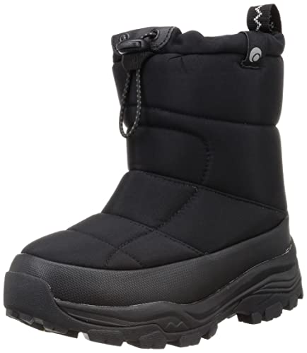 ALBATRE(アルバートル) スノーブーツ ユニセックスブーツ 撥水 防水 軽量 AL-WPM1900 ブラック 27.0 cm-27.5 cm