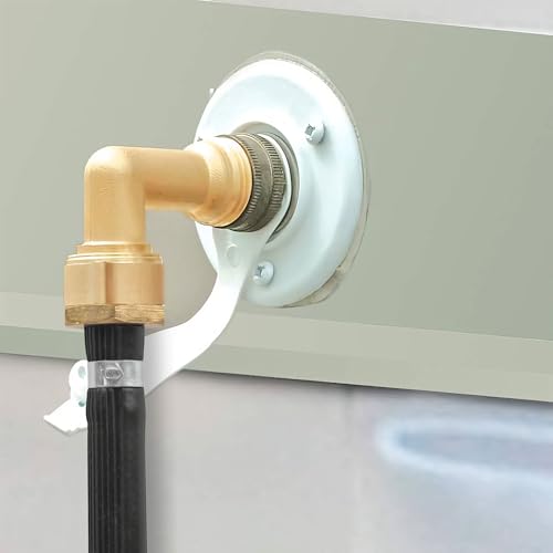 Image of Camco RV Winterization Fresh Water Blow Out Hose with Ball Valve - Easy to Use & Features Double Brass Build - Essential RV Winterizing Tool - for Use with an Air Compressor (36170)