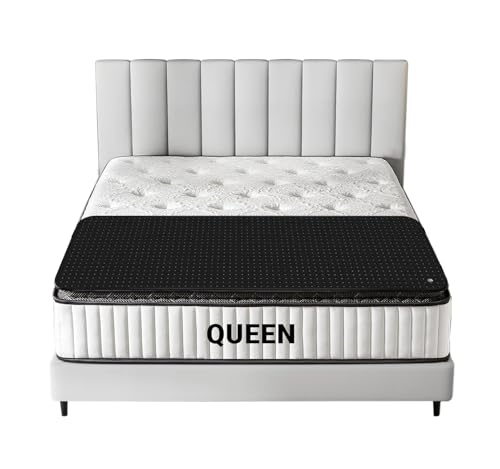 Grounding Mat for Bed, Breathing Grounding Mattress Pads, Full Body Grounding Mat for Efficient Sleep, Reduce Stress Sleeping Sheet (Black, 27 * 78IN)