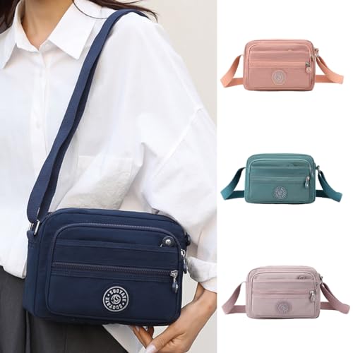 Fashionable Unisex Nylon Messenger Bag Shoulder Bags Suitable for Travel Shopping and Work2