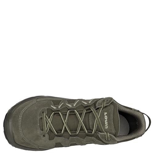 LOWA M Sirkos Evo GTX Lo Grün - Gore-Tex Leichter vielseitiger Herren Gore-Tex Multifunktionsschuh, Größe EU 42 - Far
