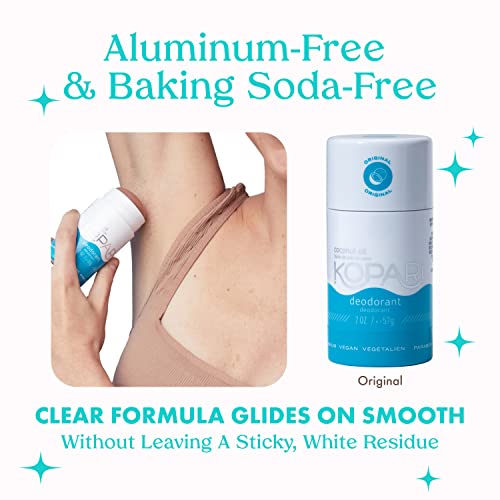 Kopari Aluminum Free Deodorant With Organic Coconut Oil | Original 2 Pack | Vegan thumb #2