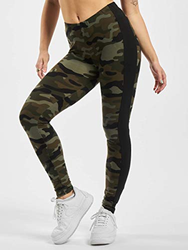 Urban Classics Leggings da Donna a Righe
