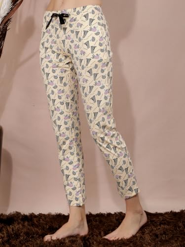 Image of Dollar Missy Women's Combed Cotton T-Shirt Pyjama Night Suit