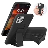 LAUDTEC Silicone iPhone 11 Pro Max Case with Kickstand, Vertical/Horizontal Stand Hand Strap...
