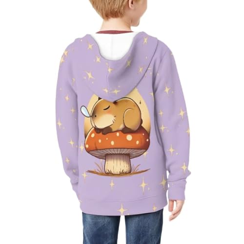 Pinupub Graphic Zip Up Hoodies For Boys Girls Fashion Cute Long Sleeve Winter Hoodie Jacket Coat4