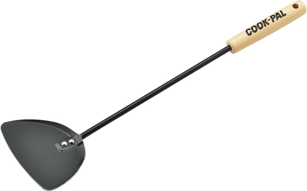 Amazon｜ヨシカワ 日本製 ターナー ブラック 40.7cm クックパル 中華