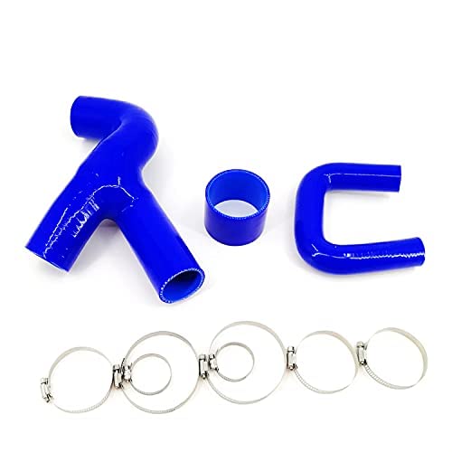 Arslano AL-1870 Silicone Turbo Intercooler Hose Kit Clamps Compatible With Subaru Impreza GC8 STI WR
