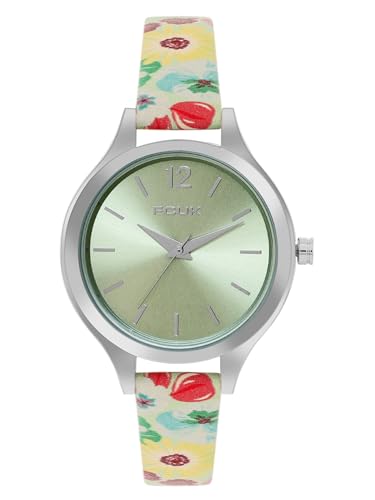 FCUK Analog Green Dial Womens Watch-FK00032B (B0CM6BQHQ5) Amazon Price History, Amazon Price Tracker
