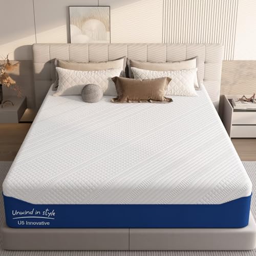 SogesSleep Queen Mattress, 12 Inch Cooling Gel Infused Memory Foam