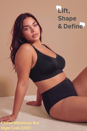 Image of Van Heusen Women Cotton Minimizer Bra - Wireless, Non Padded, Full Coverage
